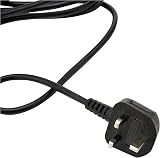 PRO ELEC PE01057 UK Plug to IEC C13 2m Mains Lead 5A Fuse Black view 3