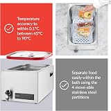SousVideTools Sous Vide Container 28L Water Bath for Cooking Food view 5