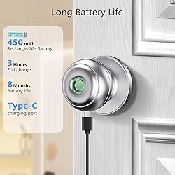 GeekTale Fingerprint Door Lock for