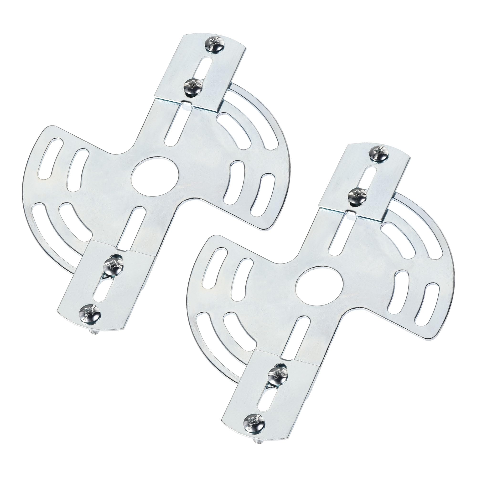 sourcing map Light Crossbar Kit Adjustable Mounting Bracket Lamp Fixture 2Pcs for Chandelier Wall Lighting