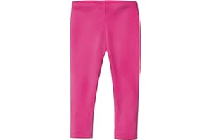 CITY THREADS Made in USA Big Girls' Cotton Cropped Capri Legging for Summer, Play and School SPD for Sensitive Skin Sensory Friendly