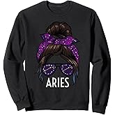 Aries Zodiac Sign Sweatshirt