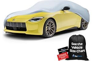 EzyShade 10-Layer Waterproof Sports Car Cover. See Vehicle Size-Chart for Accurate Fit. All Weather Full Outdoor Covers. Miat