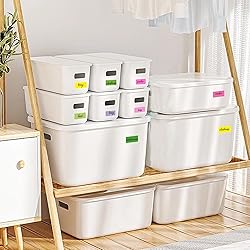 STARLIBOO Removable Freezer Labels, 1x2 Inch Color