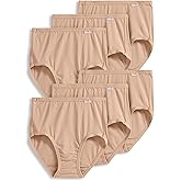 Jockey Women's Underwear Plus Size Elance Brief - 6 Pack