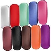 Frcctre 10 Pack Hard Shell Eyeglasses Cases Sunglasses Case, Clamshell Eyeglasses Case Unisex Portable Glasses Protective Case for Men Women
