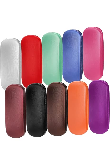 Yardenfun 4 Piezas Estuche Rígido Portátil Para Gafas De Sol