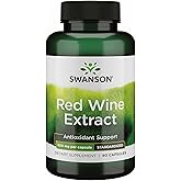 Swanson Red Wine Extract 500 Milligrams 90 Capsules