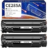 2-Pack 85A Toner Cartridge Compatible Replacement for HP 85A CE285A P1102w Toner Cartridge for LaserJet Pro P1102 P1102w M121