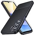 TAURI 3 in 1 for Samsung Galaxy A15 5G Case Black, [15 FT Military Grade Protection] with 2X Screen Protector, [Non Slip Textured Back] Slim Shockproof Case for Galaxy A15 5G Case 6.5 Inch