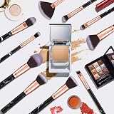 Glamour Gaze Marble Makeup Brush Set 10Pcs Synthetic Foundation Blush Eyeshadow view 2