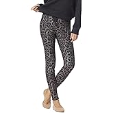 HUE Womens Reversible Denim High Rise Leggings