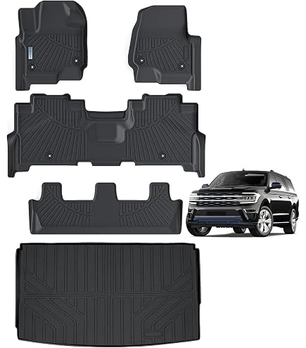 Tappetini Auto Per Ford Expedition MAX 2018-2024 (7 Posti) - Set