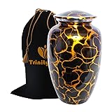Leopard Print Cremation Urn - Beautifully