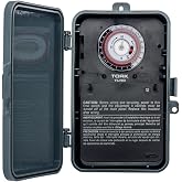 TORK TU40 Indoor/Outdoor Mechanical Appliance Timer, 40A, 120-277V