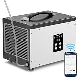 ALORAIR Wi-Fi Crawl Space and Basement Dehumidifier, 70 Pint with Pump, Auto-Defrost, Covers Up to 1000 Sq Ft, Memory Start, cETL Listed, Commercial Grade