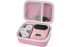 Case Compatible with Phomemo M110 Label Maker - Portable Mini Bluetooth Thermal Label Maker Carrying Storage Bag for Printer 