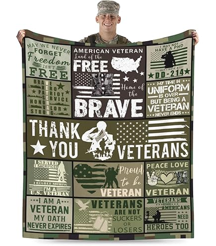 DD Form 214 Throw Blanket Veterans Blanket Gifts For Retired - TikTok - View #4