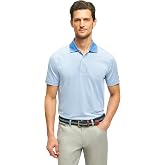 Brooks Brothers Men's Performance Stretch Short Sleeve Mini Stripe Golf Polo
