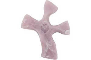 4" Original Clinging Cross | New Spring Color! | Beautiful Light Vervain Purple | By Not So Plain Jane | Christian Home Goods