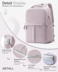 CADOLIM Large Travel Backpack For Women Laptop