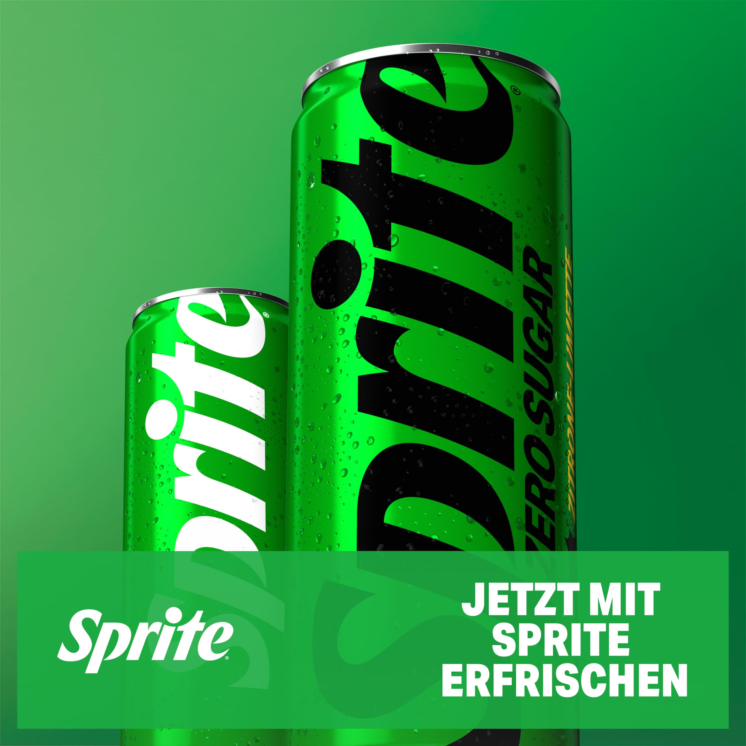 Sprite - spritziges Erfrischungsgetränk mit fruchtigem Geschmack aus Limetten und Zitronen - erfrischender Softdrink in Einweg Dosen (24 x 330 ml) 3