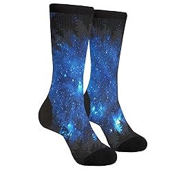 LUMANSITTER Misty Forest Galaxy Blue Novelty Fun