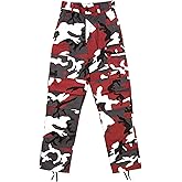 Men's Camouflage Tactical BDU Pants | Military Cargo Fatigues, Camo Fashion Trousers for Outdoor, Hunting, and Urban Wear