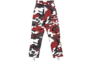 ARMY UNIVERSE Men's Camouflage Tactical BDU Pants | Military Cargo Fatigues, Camo Fashion Trousers for Outdoor, Hunting, and Urban Wear