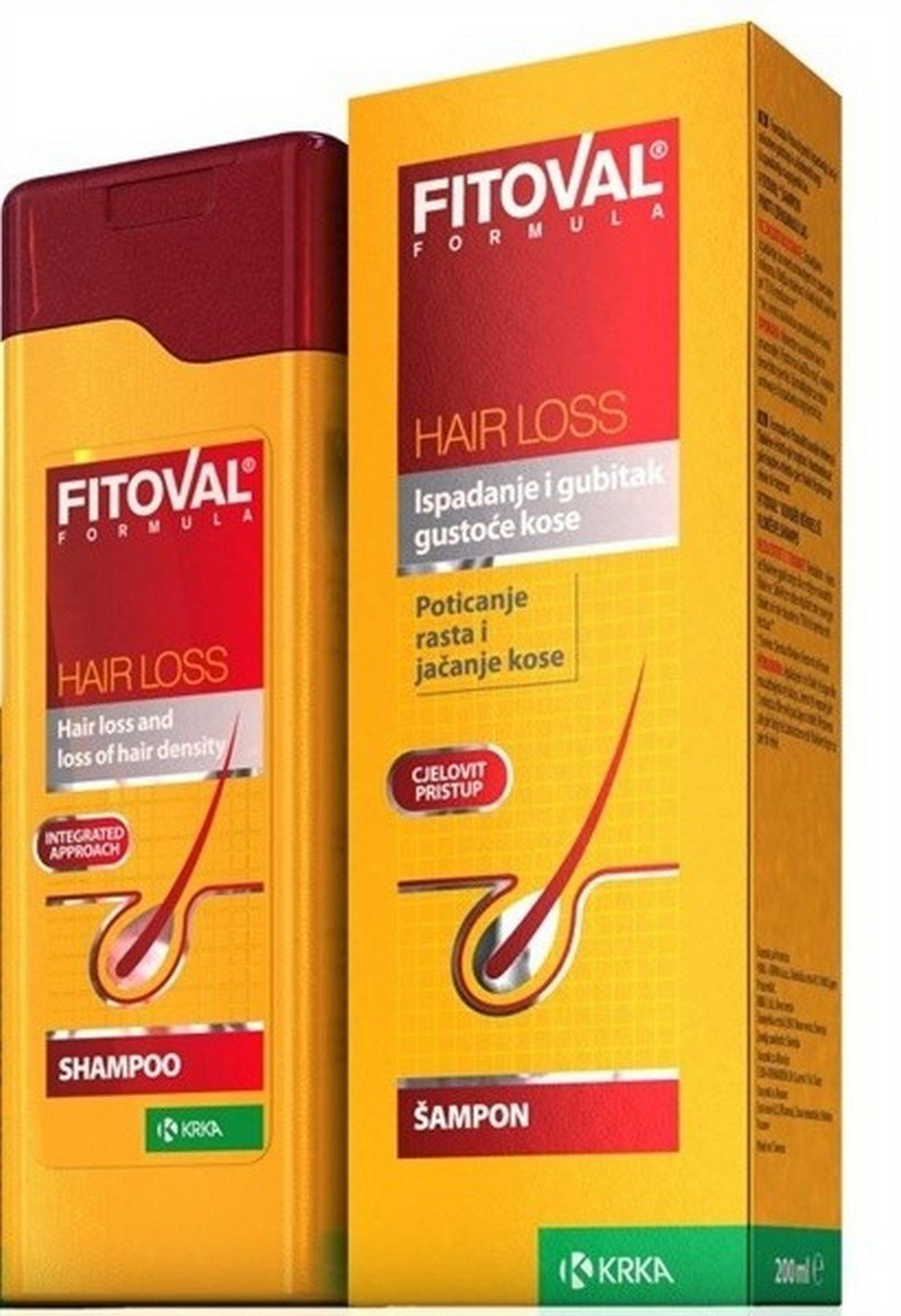 Fitoval Hair Loss Treatment Shampoo 200 ml Anti hair loss growth shampoo