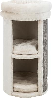 Mexia - Torre de condominio para Gatos de 2 Pisos, Plataforma Superior con Cama extraíble, Cojines extraíbles de 15.75 x 15.75 x 29 Pulgadas
