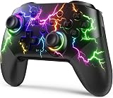 VOYEE Switch Controller RGB Wireless Pro with 1000mAh Battery, Turbo