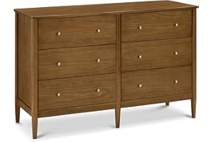 DaVinci Frem 6-Drawer Dresser in Walnut, GREENGUARD Gold Certified