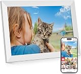 GGUA 10.1 Inch Digital Photo Frame with Wifi 32GB IPS Touch Screen 1280x800