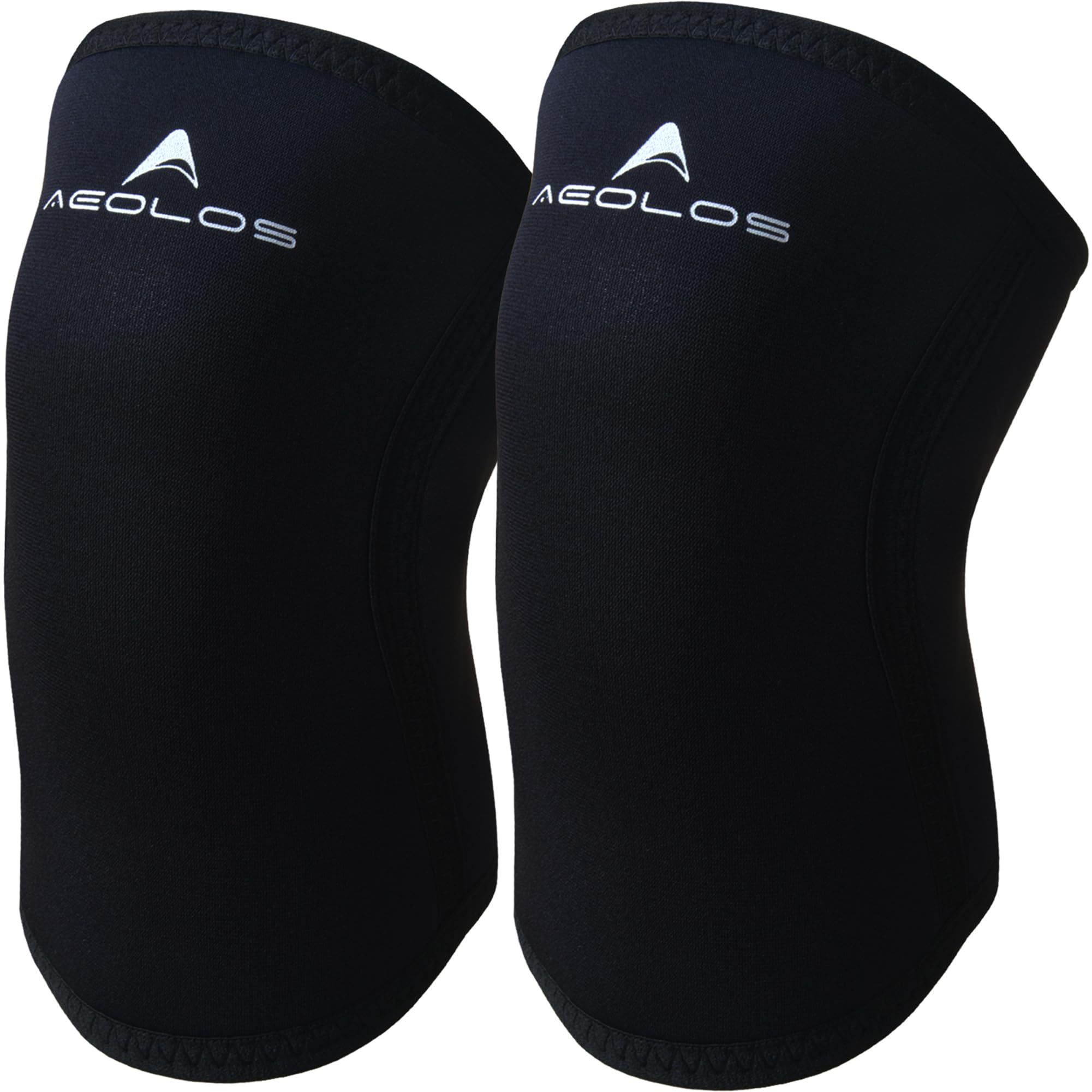 AEOLOS Knee Sleeves (1 Pair)，7mm Compression Knee Braces for Heavy-Lifting,Squats,Gym and Other Sports(XX-Large) — image 1
