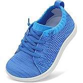 LeIsfIt Toddler Shoes Girls Boys Wide Shoes Kids Zero Drop Minimalist Sneakers Barefoot Slip on Tennis Sneakers