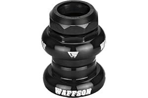 WFS AH.77 1-1/8" Threaded Bike Headset Set for 1-1/8 inch Threaded Steerer Forks and 34mm Head Tube- CNC Aluminum Alloy, Prec