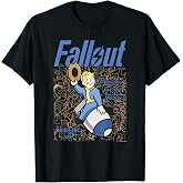 Fallout Video Game Vault Boy Wild West Bomb with Logo T-Shirt