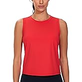 Dragon Fit Womens Ice Silk Workout Tank Tops Sleeveless Cropped Yoga Shirt for Running Gym Summer