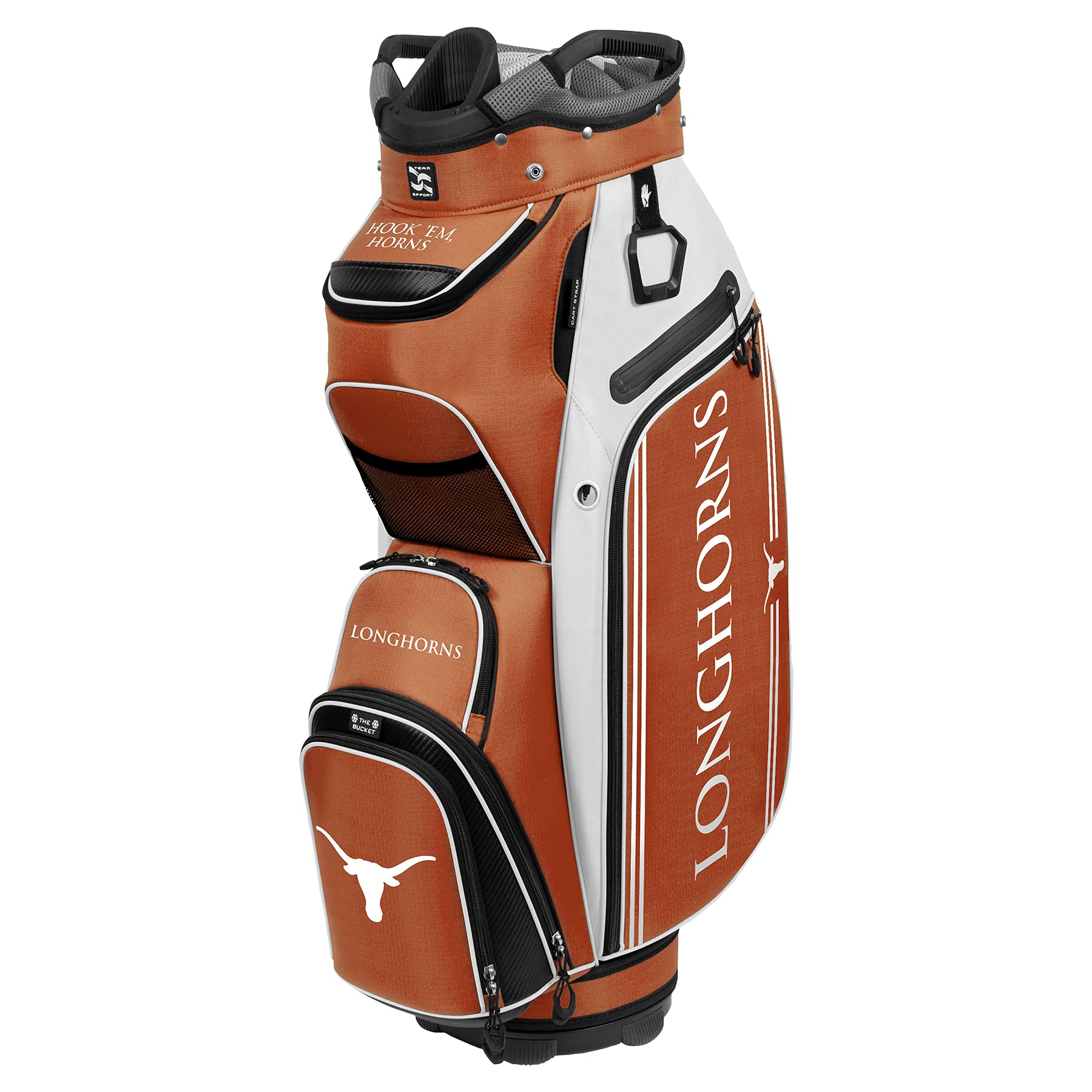 Texas Longhorns Bucket III Cooler Cart Golf Bag Image
