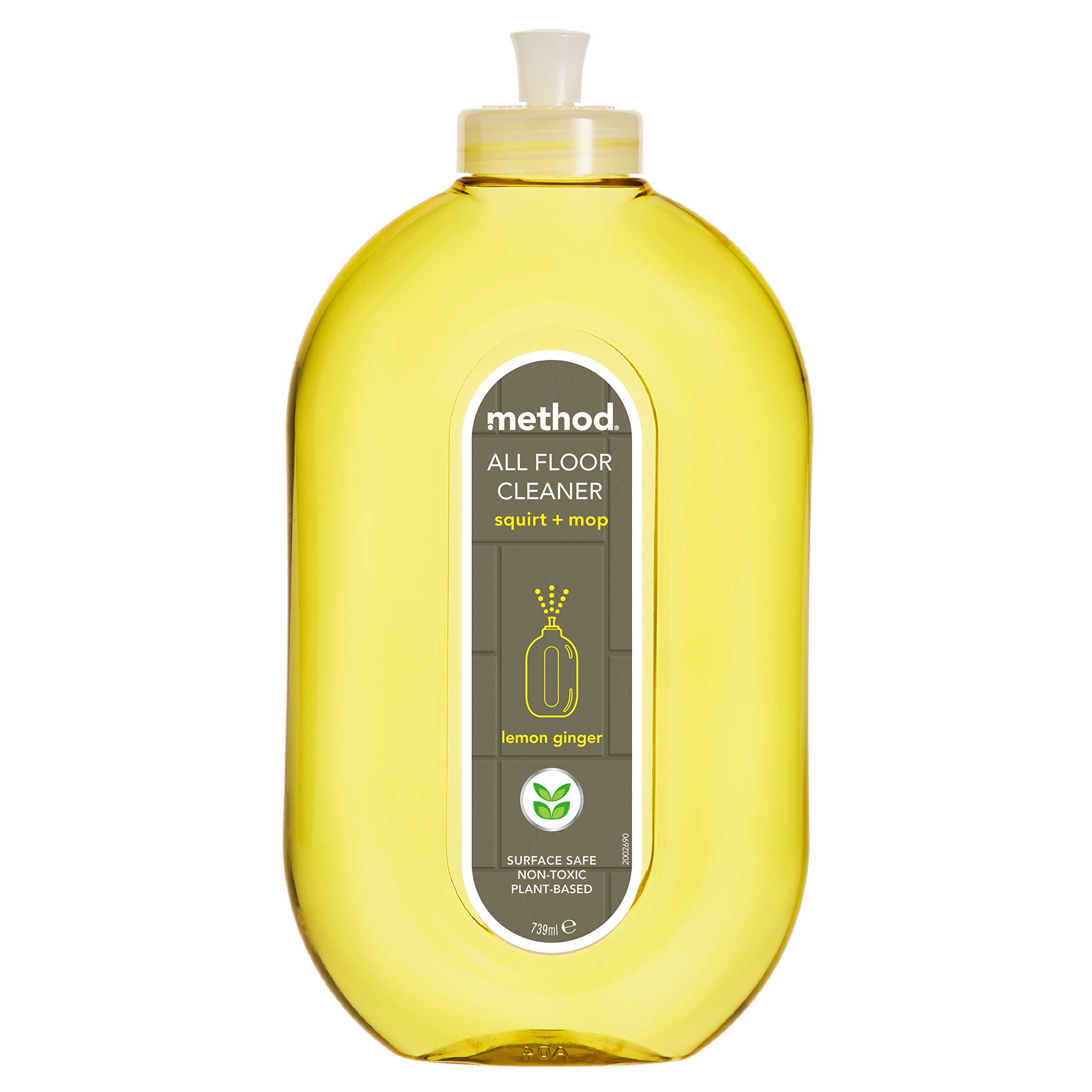 Method Lemon Ginger Hard Floor Cleaner, 739 ml