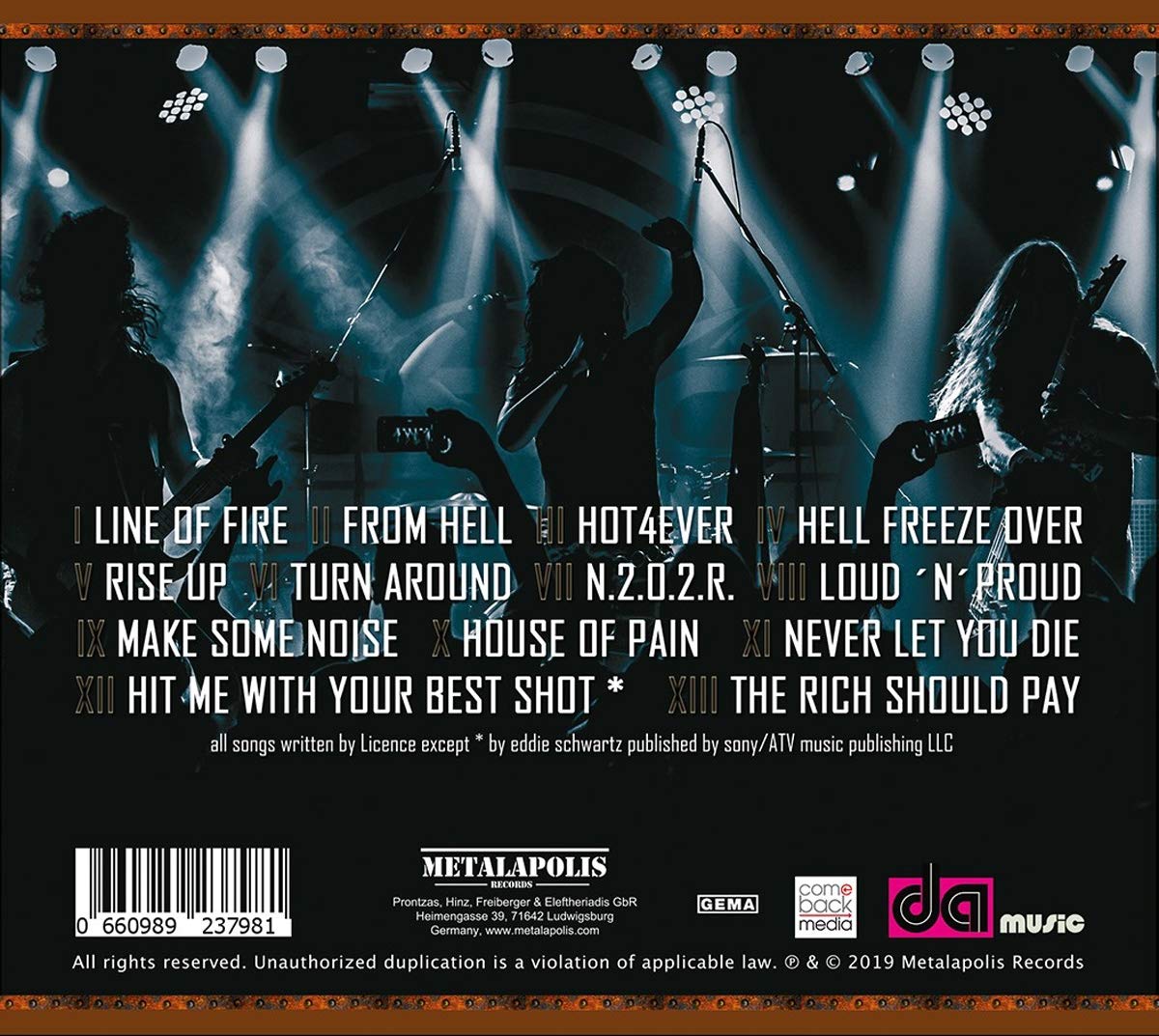 Licence Never 2 Old 2 Rock Amazon Com Music amazon com