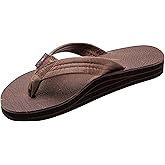 Rainbow Sandals Ladies Luxury Leather - Double Layer Arch Support with 1" Strap