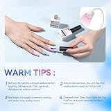 Makartt No Wipe Base and Top Coat Kit 2x10ml Gel Nail Polish Set view 9
