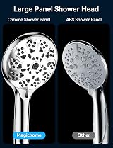 Magichome High Pressure Shower Head 10 Modes with 1.5m Hose Chrome view 4