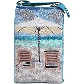 Bamboo Trading Hand-Beaded Lounging Club Bag