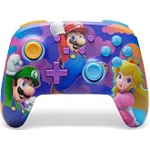 PowerA Enhanced Wireless Controller for Nintendo Switch/Switch 2 / Switch Lite/OLED Model - Color Splash Heros - Gamepad, game controller, Officially Licensed