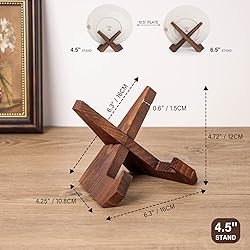ANBOXIT Plate Stand for Display - 4.5 Inch Plate