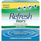Refresh Tears Lubricant Eye Drops Multi-Pack 1 Pack (4 ct)