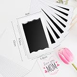 Nabance Inkless Hand Footprint Kit 8 Pads 16 Cards Black view 2